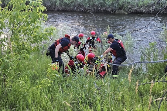 Man's Body Found in Clear Creek, Arvada Police and Fire Crews Investigate