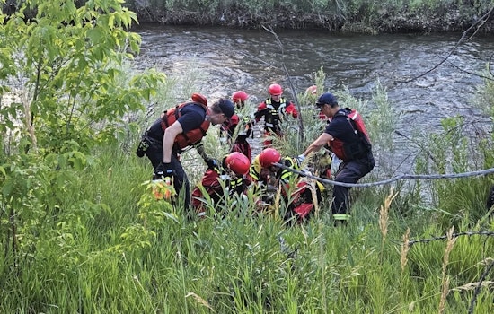 Man's Body Found in Clear Creek, Arvada Police and Fire Crews Investigate