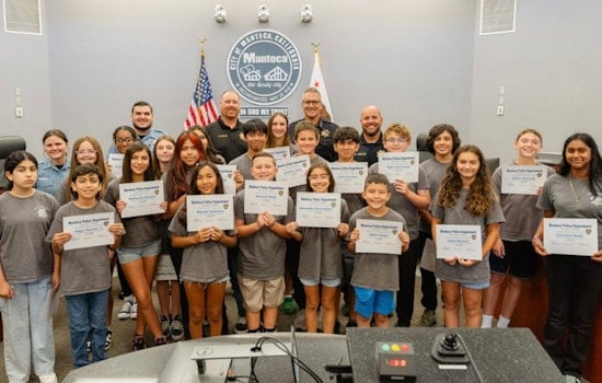Manteca Police and Unified School District Partner for Successful Jr. Police Academy Program