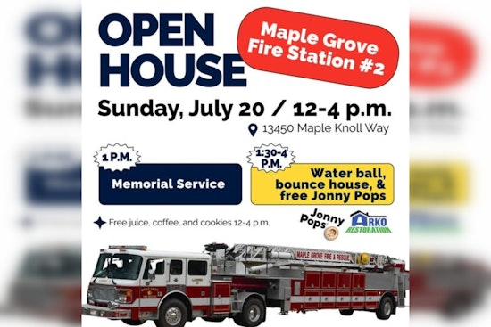 Maple Grove Fire Station 2 Hosts Open House Event for Community Engagement and Memorial Service