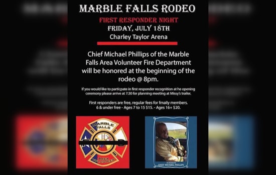 Marble Falls to Host Memorial for Missing Fire Chief Michael Phillips, Texas Flags to Fly at Half-Staff