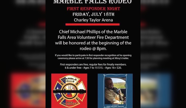 Marble Falls to Host Memorial for Missing Fire Chief Michael Phillips, Texas Flags to Fly at Half-Staff