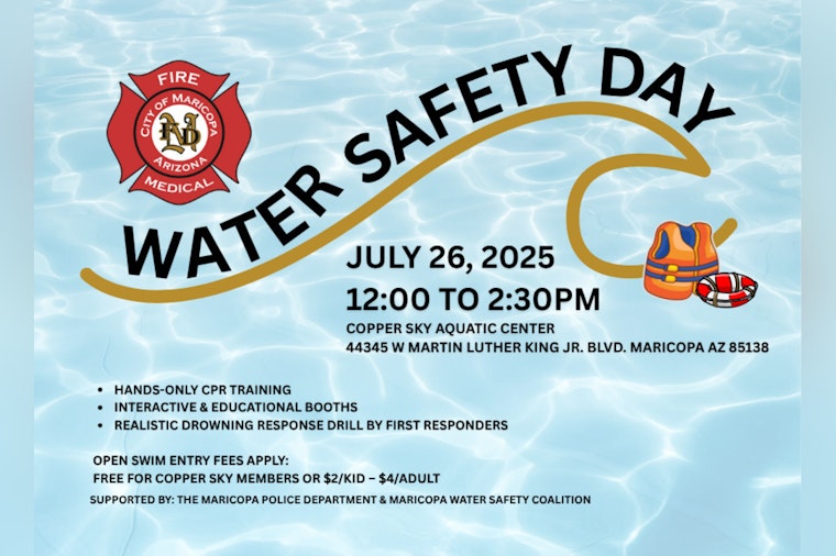 Maricopa Sets the Scene for Water Safety Day with Live Rescue Demonstrations and Educational Activities