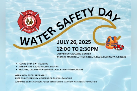 Maricopa Sets the Scene for Water Safety Day with Live Rescue Demonstrations and Educational Activities