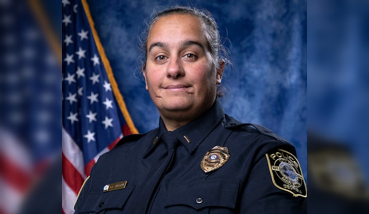 Marietta Police Department Celebrates Major Gretchen Ingram's Promotion with Ceremonial Pinning