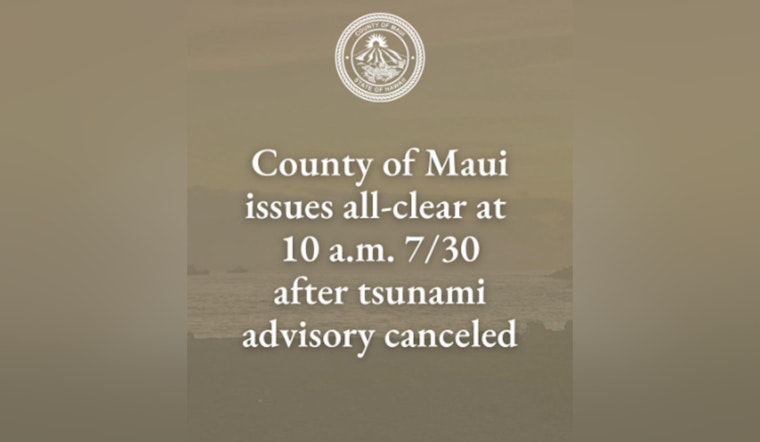 Maui County Lifts Tsunami Advisory After Russian Earthquake, Normalcy Returns as No Major Damage Reported