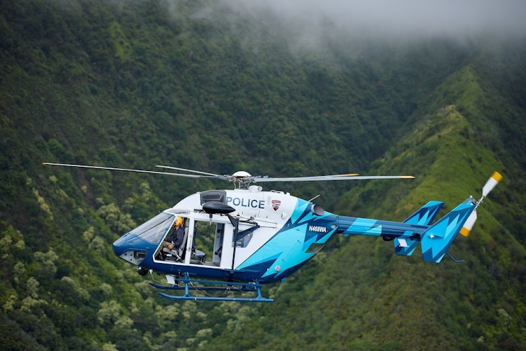 Maui Police Department Boosts Operations with Advanced Night-Vision Helicopter "Hekili"