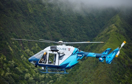 Maui Police Department Boosts Operations with Advanced Night-Vision Helicopter "Hekili"