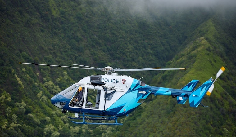 Maui Police Department Boosts Operations with Advanced Night-Vision Helicopter "Hekili"