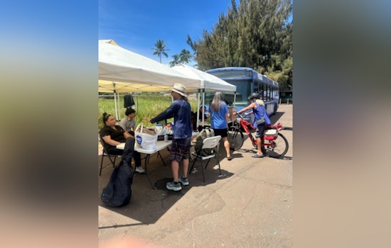 Maui's Houseless Community Receives Essential Services at Kalama Park in Kihei