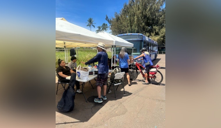 Maui's Houseless Community Receives Essential Services at Kalama Park in Kihei