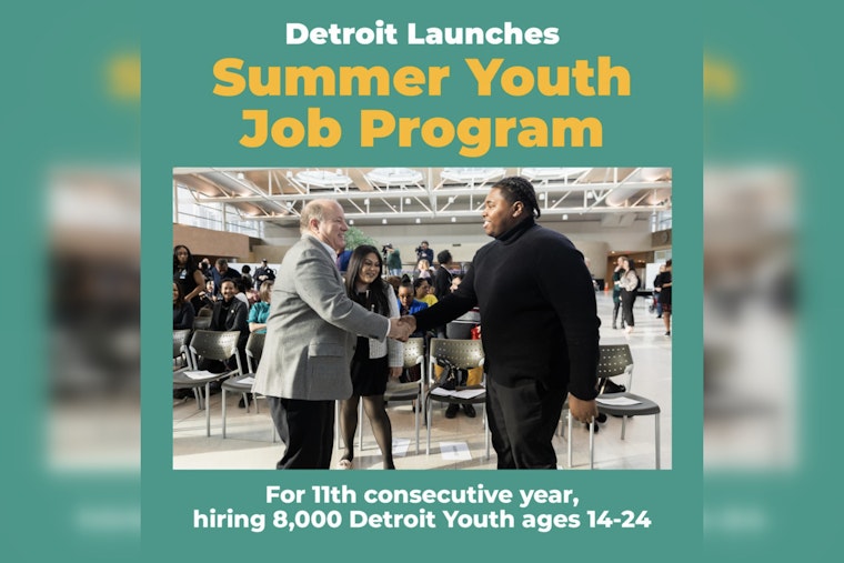 Mayor Duggan Launches 11th Annual "Grow Detroit’s Young Talent" Program Aiming to Provide 8,000 Summer Jobs for Local Youth
