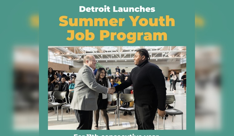 Mayor Duggan Launches 11th Annual "Grow Detroit’s Young Talent" Program Aiming to Provide 8,000 Summer Jobs for Local Youth