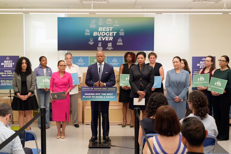 Mayor Eric Adams Announces $80 Million Boost for Early Childhood Resources in NYC