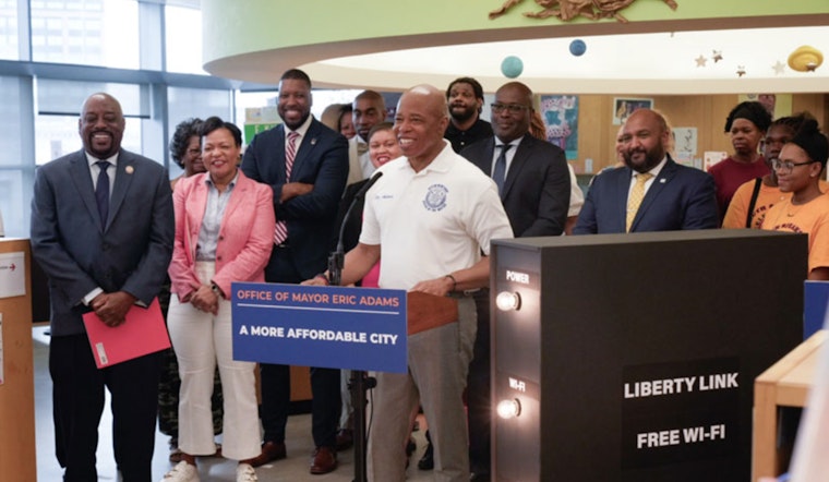 Mayor Eric Adams Launches "Liberty Link" to Provide Free Internet in Affordable Housing in Bronx and Upper Manhattan