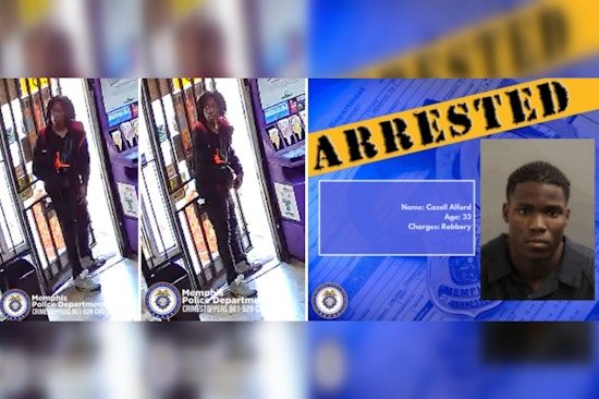 Memphis Police Arrest Suspect Linked to Prescott Road Robbery, Second Perpetrator Still at Large