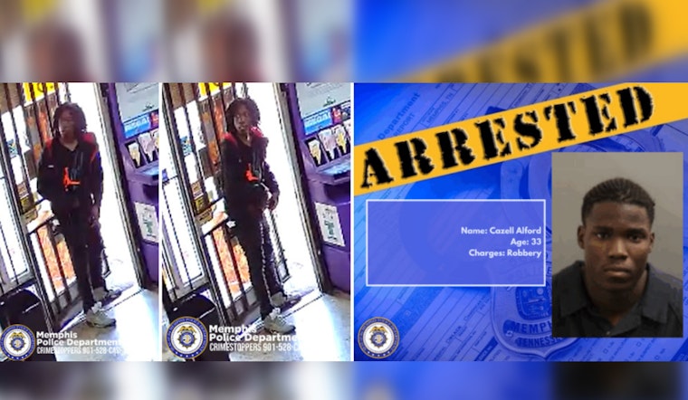 Memphis Police Arrest Suspect Linked to Prescott Road Robbery, Second Perpetrator Still at Large