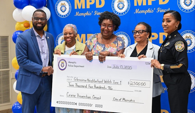 Memphis Police Department Awards Over $54,000 in Grants to Local Organizations for Crime Prevention Initiatives