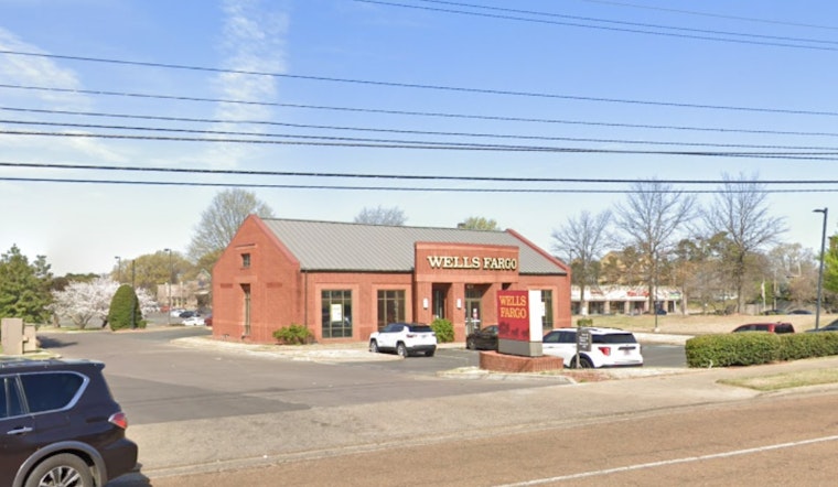 Memphis Police Seeking Suspect in Wells Fargo Bank Robbery on Hacks Cross Road