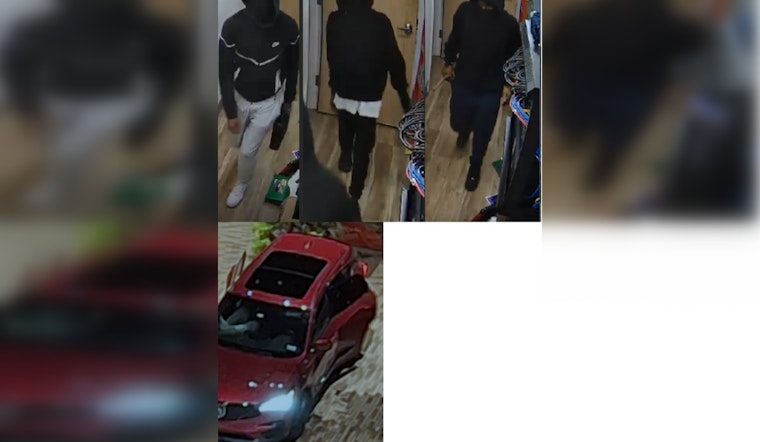 Metropolitan Police Seek Suspects in String of Early Morning Burglaries Using Red SUV in Washington, D.C.