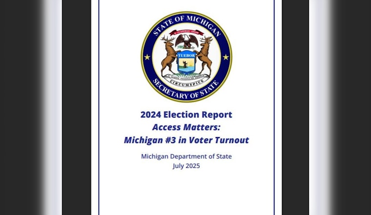 Michigan Sets Voter Turnout Record in 2024 Presidential Election Thanks to Proposal 2022-2