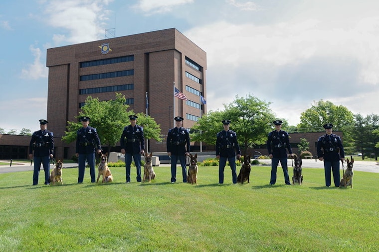 Michigan State Police Bolsters Its Ranks with Seven New and Replacement Canine Teams