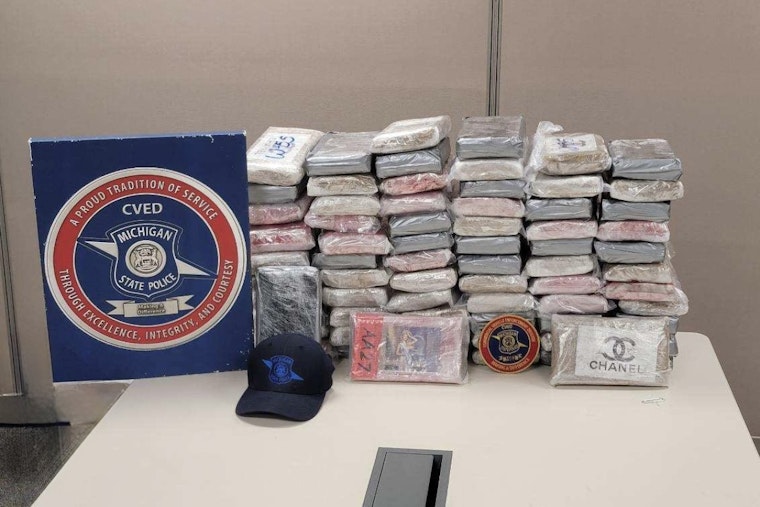 Michigan State Police Seize $1.8 Million Cocaine Shipment on I-75, Ontario Man Charged