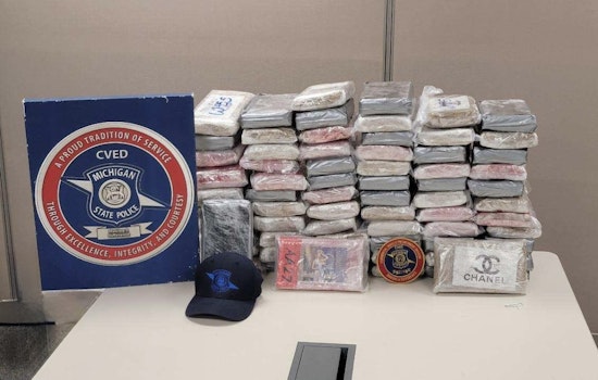 Michigan State Police Seize $1.8 Million Cocaine Shipment on I-75, Ontario Man Charged