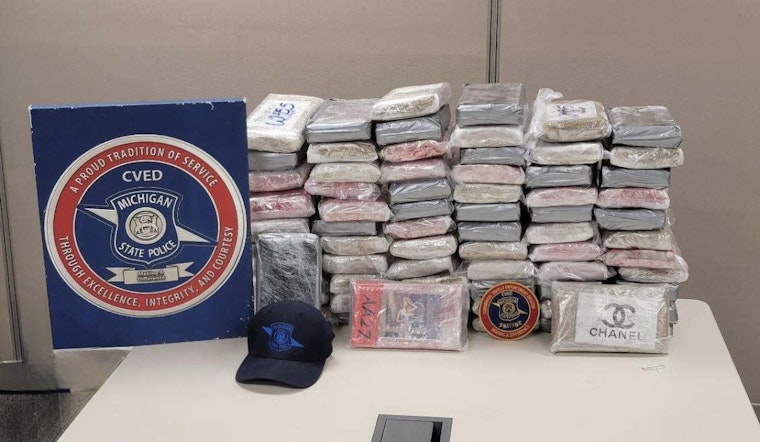 Michigan State Police Seize $1.8 Million Cocaine Shipment on I-75, Ontario Man Charged
