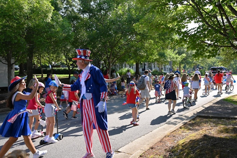 Milton Celebrates Independence Day with "Walking Parade" and Community Activities at Broadwell Pavilion