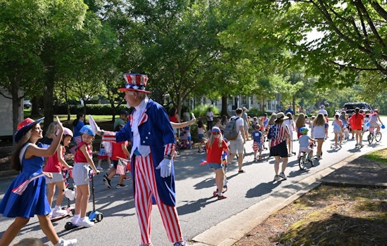 Milton Celebrates Independence Day with "Walking Parade" and Community Activities at Broadwell Pavilion