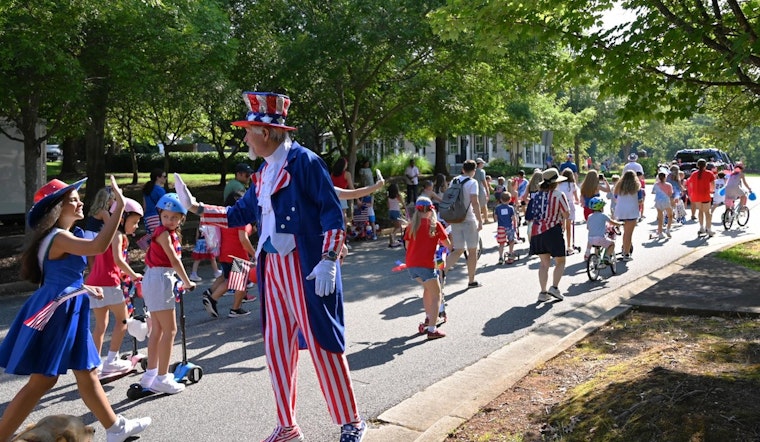 Milton Celebrates Independence Day with "Walking Parade" and Community Activities at Broadwell Pavilion