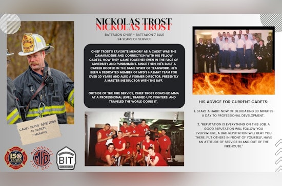 Milwaukee Fire Department Celebrates 150 Years of Dedication with a Nod to Battalion Chief Nickolas Trost's Service