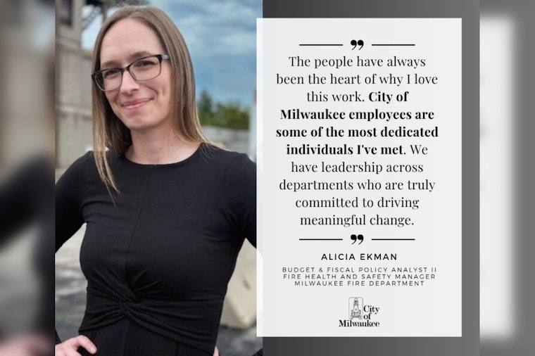 Milwaukee Honors Fire Health and Safety Manager Alicia Ekman for Advancing First Responder Wellness and Safety
