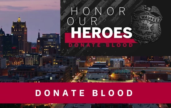 Milwaukee Police Partner with Versiti Blood Center for Community Blood Drive Supporting Local Foundation