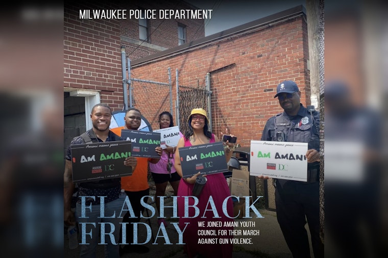 Milwaukee Unites for March Against Gun Violence Honoring Fallen Officer Kendall Corder