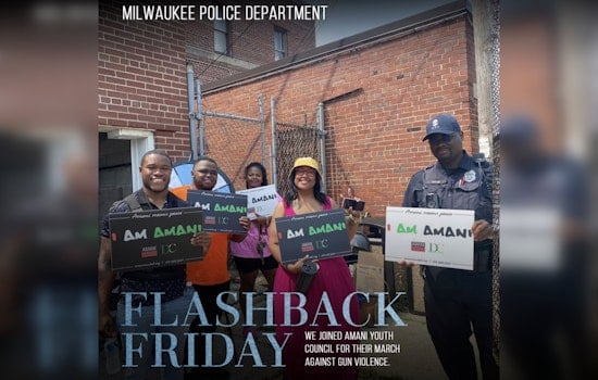 Milwaukee Unites for March Against Gun Violence Honoring Fallen Officer Kendall Corder