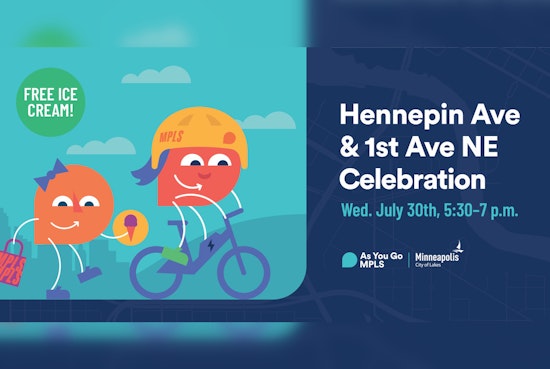 Minneapolis Celebrates 1st Avenue NE and E Hennepin Avenue Improvements with Community Event and Free Ice Cream