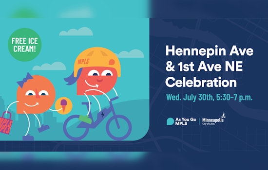 Minneapolis Celebrates 1st Avenue NE and E Hennepin Avenue Improvements with Community Event and Free Ice Cream