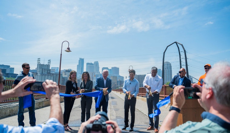 Minneapolis Celebrates Early Reopening of Beloved Stone Arch Bridge, Enhancing Urban Connectivity