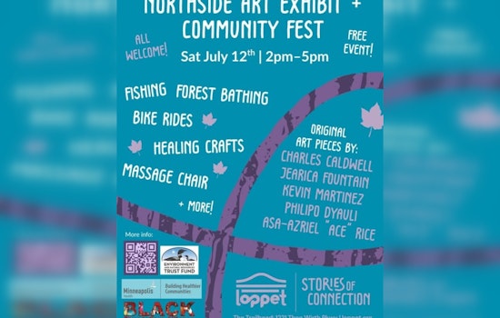 Minneapolis Health Department Celebrates BIPOC Artists at Northside Art Exhibit + Community Fest
