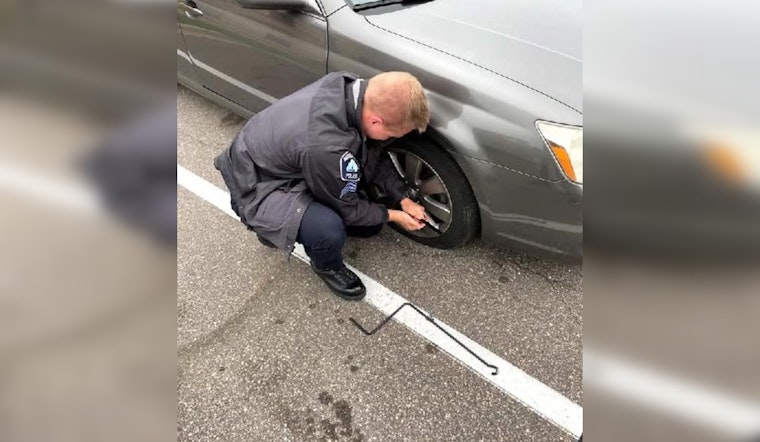 Minneapolis Police Officer's Good Deed Goes Viral: Helps Resident with Flat Tire