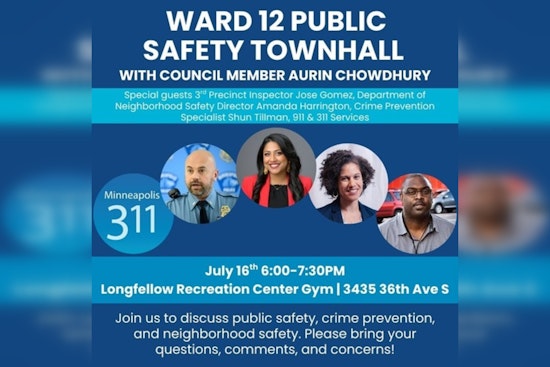 Minneapolis Public Safety Leaders to Host Townhall Meeting at Longfellow Community Center on July 16