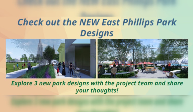 Minneapolis Seeks Community Input on East Phillips Park Redesign with Upcoming Dinner & Chat Events
