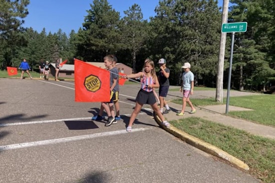 Minnesota Youth Learn Lifesaving Skills as Crossing Guards at Legionville Safety Summer Camp in Brainerd