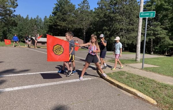 Minnesota Youth Learn Lifesaving Skills as Crossing Guards at Legionville Safety Summer Camp in Brainerd