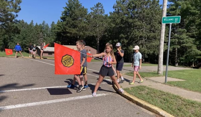 Minnesota Youth Learn Lifesaving Skills as Crossing Guards at Legionville Safety Summer Camp in Brainerd