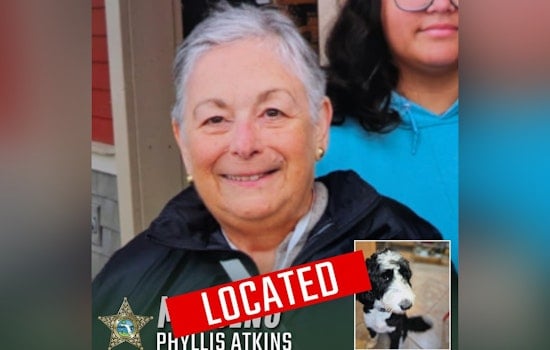 Missing 79-Year-Old Phyllis Atkins Found Safe in St. Johns County After Urgent Community Search