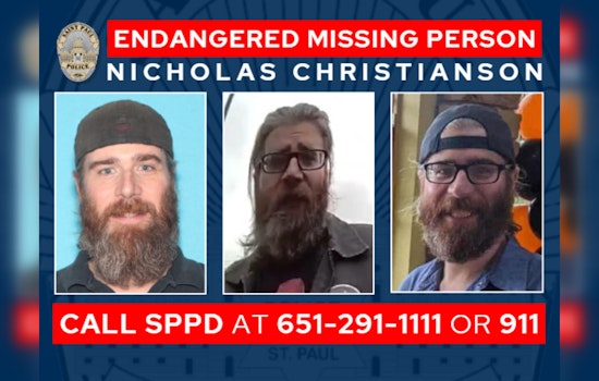Missing Saint Paul Man Nicholas Christianson Found Safe, Police Thank Community for Assistance