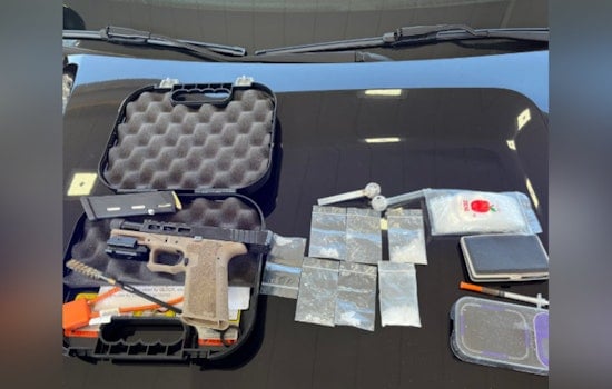 Modesto Man Arrested for Firearm and Narcotics Possession During Traffic Stop in Ceres